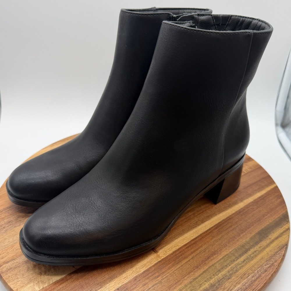 Sonoma Women's Size 8 1/2M Goods For Life Eisleyy Black Ankle Boots 0331